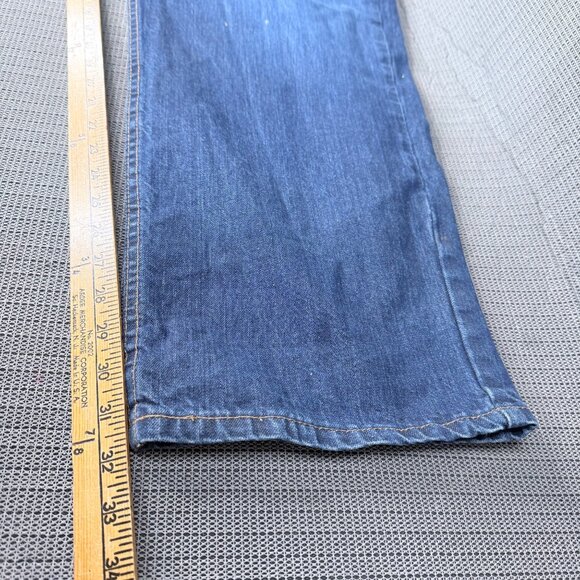 Carhartt Mens Size 44x32 Blue Relaxed Fit Denim Jeans Durable Workwear - Picture 7 of 9